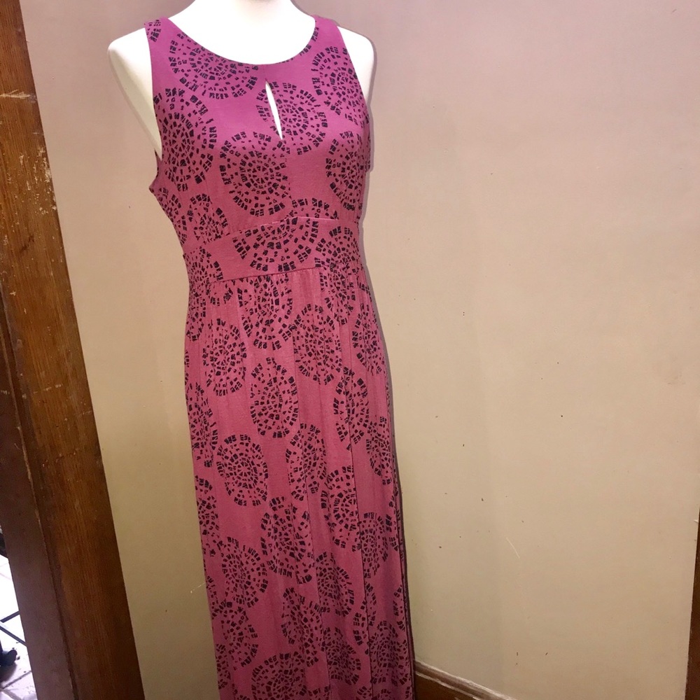 ((Anne Taylor LOFT) Pretty printed maxi